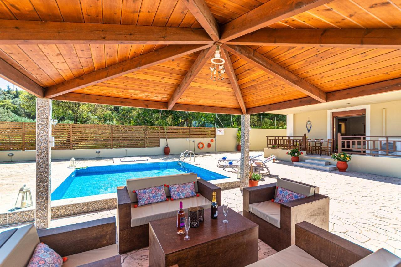 Maria'S Luxurious Villa In Koskinou Koskinou  Zewnętrze zdjęcie